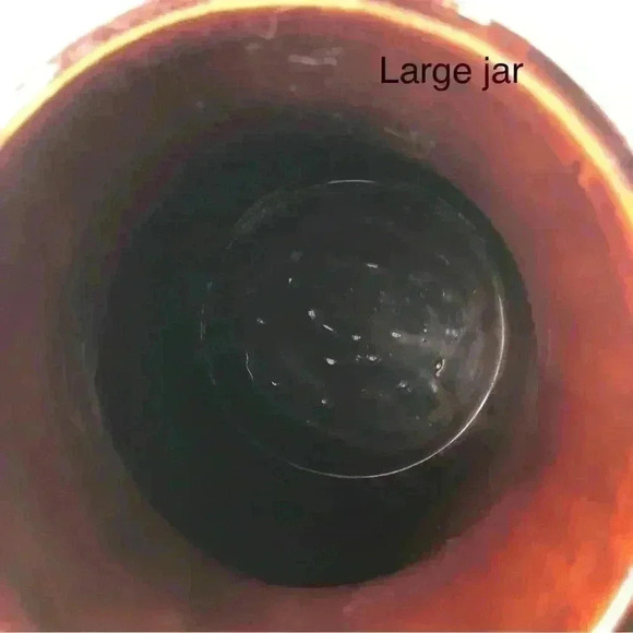 Set of 2 vintage  McCoy pottery ceramic kitchen canisters - Picture 9 of 9